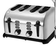 Swan 4 Slice Stainless Steel Toaster SST4