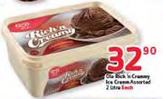 Ola Rich 'n Creamy Ice Cream Assorted-2L
