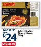 Eskort Rindless Streaky Bacon-250g