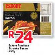 Eskort Rindless Streaky Bacon-250g