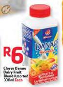 Clover Danao Dairy Fruit Blend Assorted-330ml