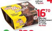 Ultra Mel Delight Dessert Assorted-4x125ml Per Pack