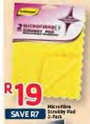 Goldenmart Micro Fibre Scrubby Pad 2 Pack