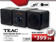 Teac DVD Micro Hi-Fi 
