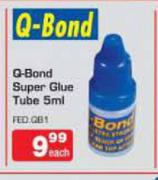 Q-Bond Super Glue Tube-5Ml Each 