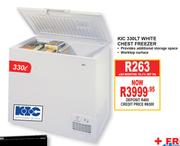 KIC 330LT White Chest Freezer