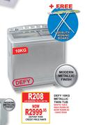 Defy 10 Kg Metallic Twin Tub