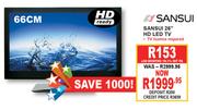 Sansui 26" HD LED TV