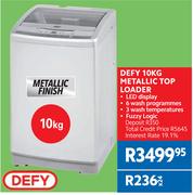  Defy 10kg Metallic Top Loader