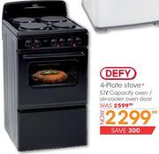 Defy 4 Plate Stove