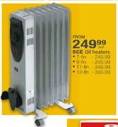 SCE Oil Heaters 13-Fin-Each