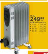 SCE Oil Heaters 11-Fin-Each 