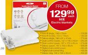 SCE Electric Blankets Digital Dual-Control King-Each