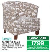 Lenzo Safari Tub Chair