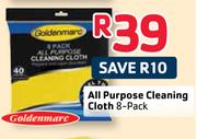 Goldenmarc 8-Pack All Purpose Cleaning Cloth