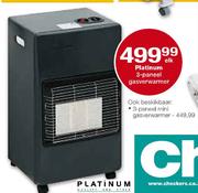 Platinum 3-Paneel Gasverwarmer