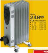 SCE 9-Fin Oil Heater