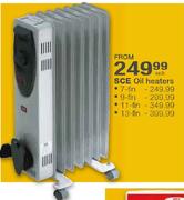 SCE 7-Fin Oil Heater