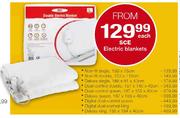 SCE Non-Fit Double Electric Blanket-150 x 110cm