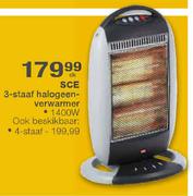 SCE 3-Staaf Halogeenverwarmer-1400W