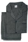 Grey Stripe Flannel PJs
