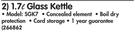 Swan 1.7Ltr Glass Kettle SGK7