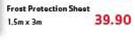 Sebor Frost Protection Sheet 1.5x3m