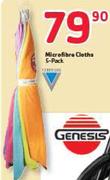 Verimark Microfibre Cloths 5-Packs