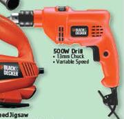 Black & Decker 500W Drill