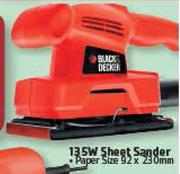 Black & Decker 135W Sheet Sander