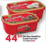 Ola Gine Ginelli Ice Cream Assorted-1.5 Litre Each