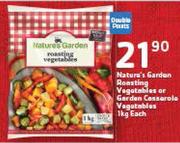 Nature's Garden Roasting Vegetables Or Garden Casserole Vegetables-1kg Each