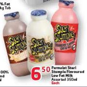 Parmalat Steri Stumpie Flavoured Low Fat Milk Assorted-350ml Each