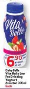Dairybelle Vita Belle Low Fat Drinking Yoghurt Assorted-300ml