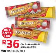 Ola Fruttare Litchi Or Mango-4x60ml