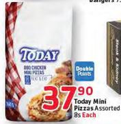 Today Mini Pizzas Assorted-8's