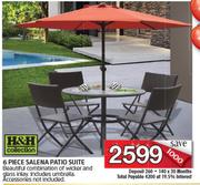 H&H Collection 6 Piece Salena Patio Suite