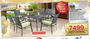 H&H Collection 7 Piece Auburn Patio Suite