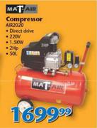 Mat-Air 50L Compressor AIR2020
