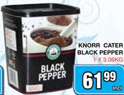 Knorr Cater Black Pepper-1x3.06Kg