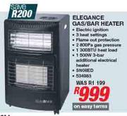 Elegance Gas/Bar Heater-SNOBED