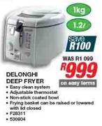Delonghi 1.2Ltr Deep Fryer-F28311