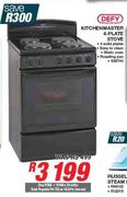 Defy Kitchenmaster 4-Plate Stove