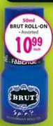 Brut Roll-On Assorted-50ml Each