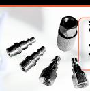 5 Piece Coupler Set Zinc Q002