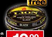 Lion Shoe Polish Assorted -50ml