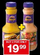 Steers Sauce Assorted -2 x 375ml