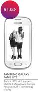Samsung Galaxy Fame Lite