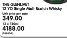 The Glenlivet 12 YO Single Malt Scotch Whisky-12x750ml
