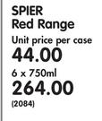 Spier Red Range-6x750ml